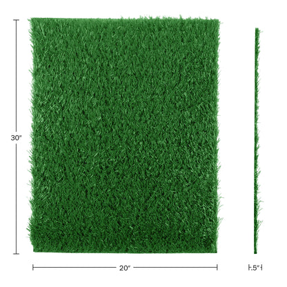 Set of 3 Replacement Turf Grass Pee Pads - Puppy Essentials